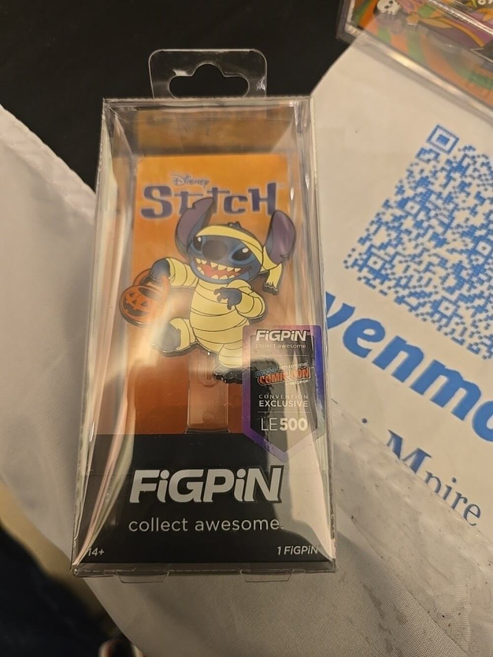 Figpin Lilo & Stitch Mummy Costume GITD #2114 NYCC 2025 Exclusive LE 500 PRESALE